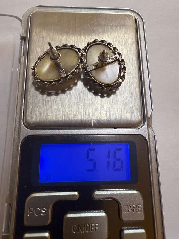 Sterling silver earrings