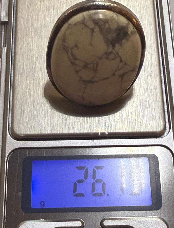 Big Sterling silver heavy ring