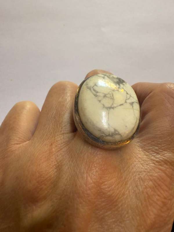 Big Sterling silver heavy ring