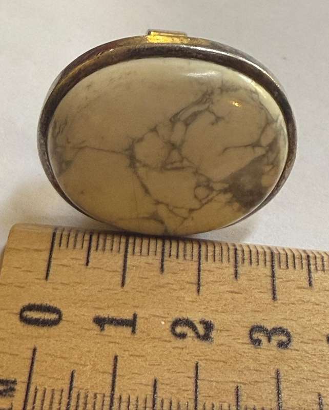 Big Sterling silver heavy ring