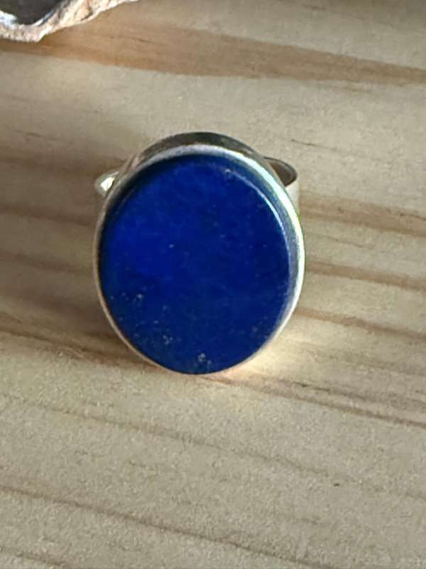 Sterling silver Lapis lazuli ring