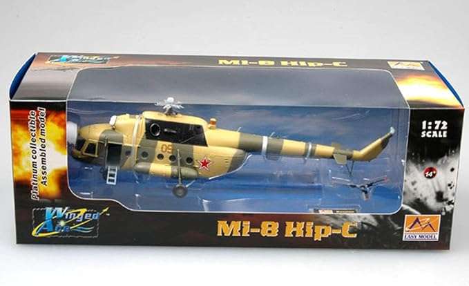 Easy model Mil Mi-8 hip helicopter Russian army  1/72 finished aircraft plastic model aircraft
