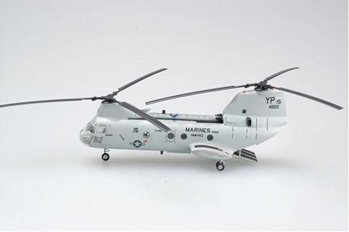 Easy Model US Boeing CH-46 Sea Knight helicopter  1/72 finished plane plastic model aircraft