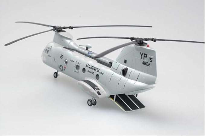 Easy Model US Boeing CH-46 Sea Knight helicopter  1/72 finished plane plastic model aircraft