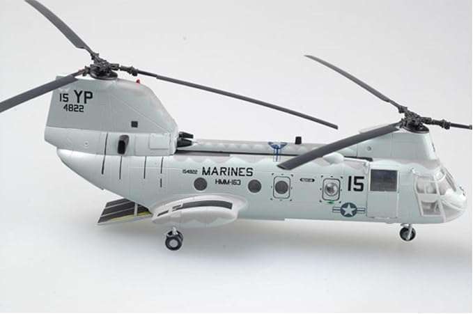 Easy Model US Boeing CH-46 Sea Knight helicopter  1/72 finished plane plastic model aircraft