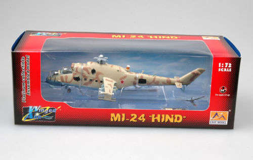 Easy Model Platinum Collection 37035 Mil Mi-24 Hind Display Model Russian Air Force, White 03, Kalin