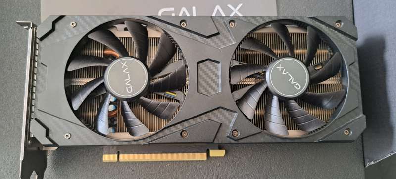 GALAX GeForce RTX 3060 (1-Click OC) 12GB GDDR6 Graphics card