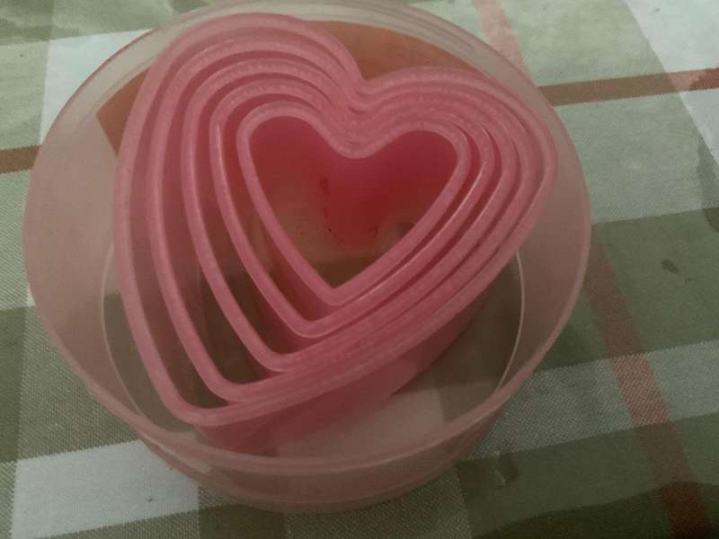 4 sets of cookie cutters
