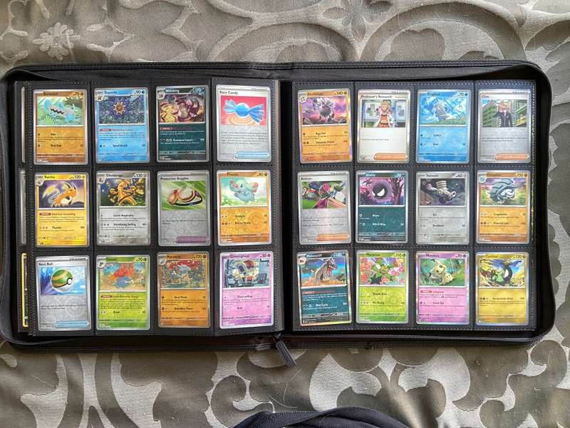 BINDER WITH 480 HOLO POKÉMON CARDS