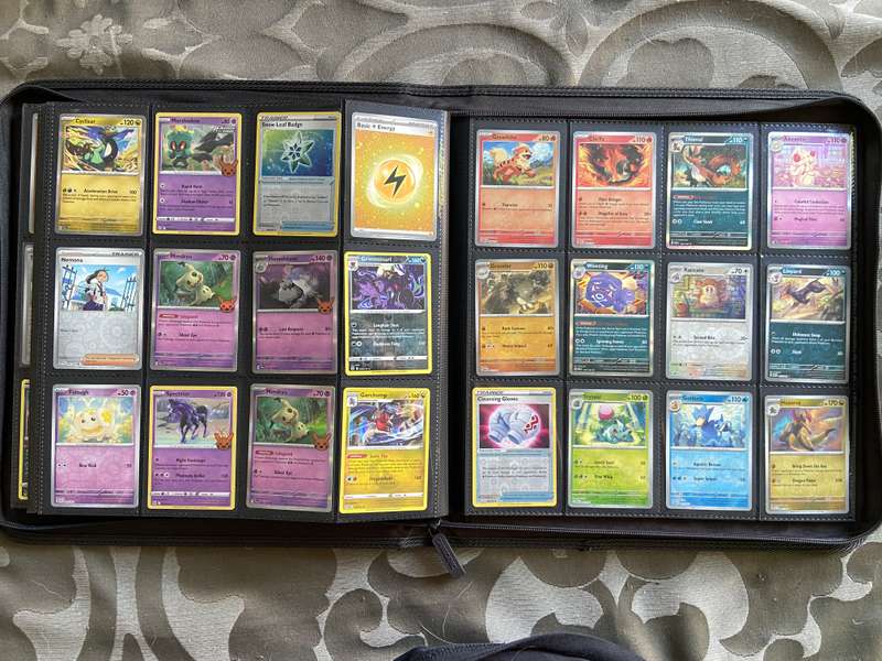 BINDER WITH 480 HOLO POKÉMON CARDS