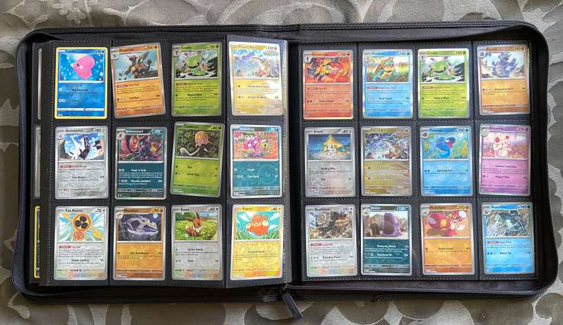 BINDER WITH 480 HOLO POKÉMON CARDS