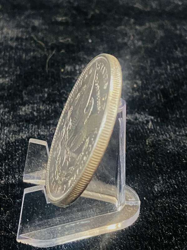 1889 Morgan One Dollar Silver Coin - good condition -