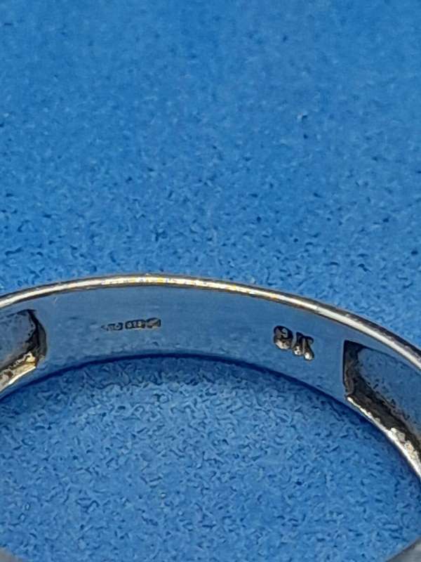 White gold Tanzanite ring.
