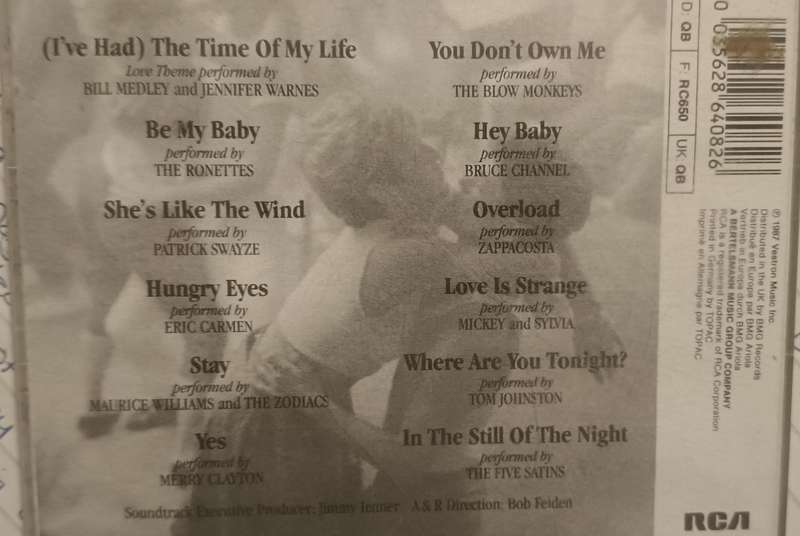 Dirty Dancing - The Original Soundtracks from the Movie