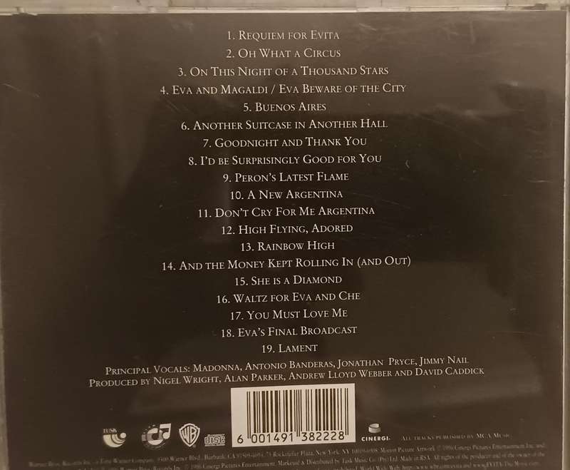 Evita - Music from the Motion Picture