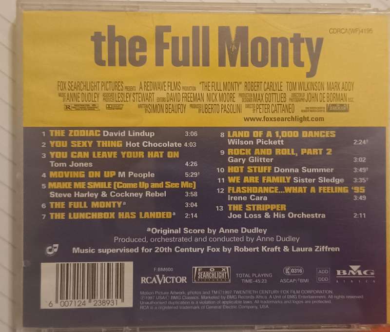 The Full Monty - Music from the Motion Picture Soundtrack