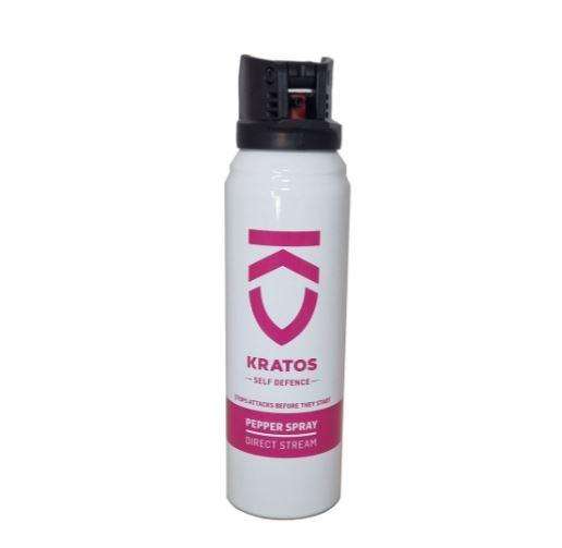 Kratos Pepper Spray 100ml - White, Pink