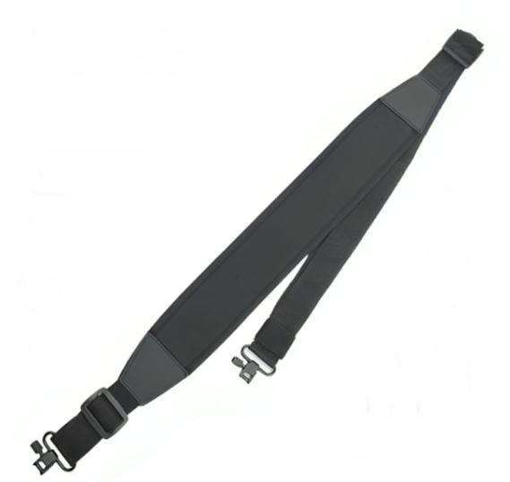KuVut Two-Point Rifle Sling with Swivels - Black