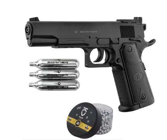 Borner 1911 4.5mm CO BB Pistol Kit 1