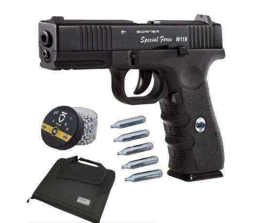 Borner W119 CO2 Pistol Kit 2