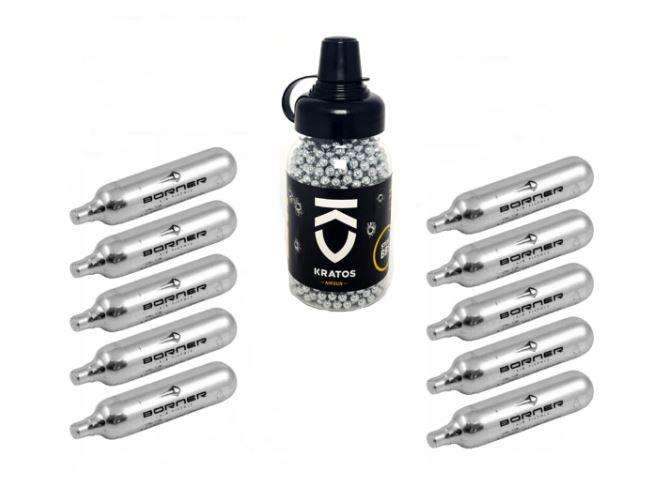 Kratos Titan Pack: Steel BBs & CO2