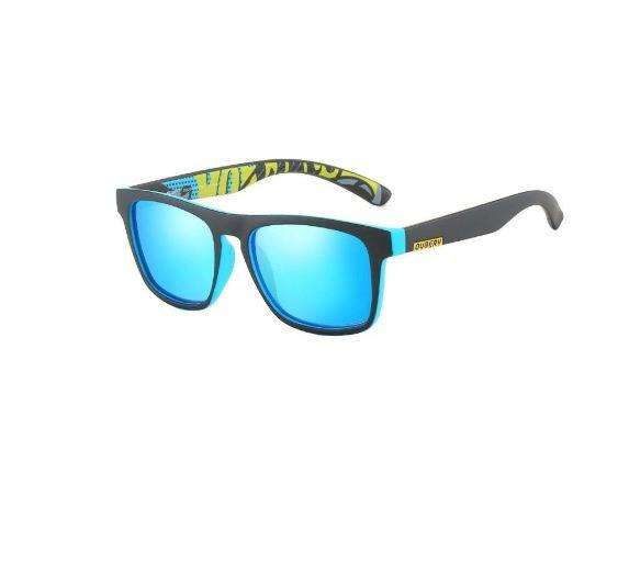 Dubery Polarized Sunglasses Drews - Black, Blue