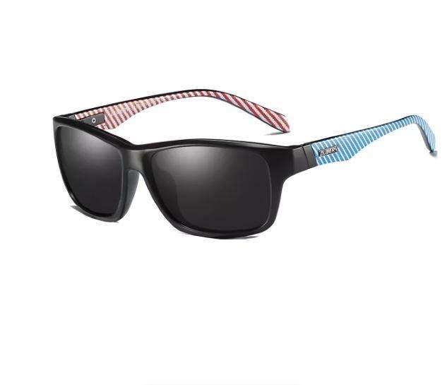 Dubery Polarized Sunglasses Jumpers - Black, Blue