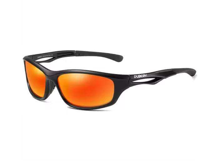 Dubery Polarized Sunglasses Saltys - Orange, Black
