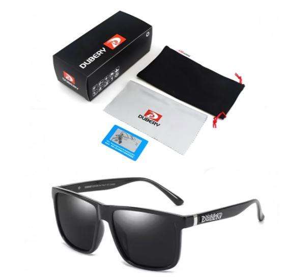 Dubery Polarized Sunglasses Tonys - Black