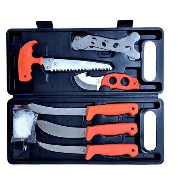 KuVut 7-Piece Game Processing Set with Carry Case
