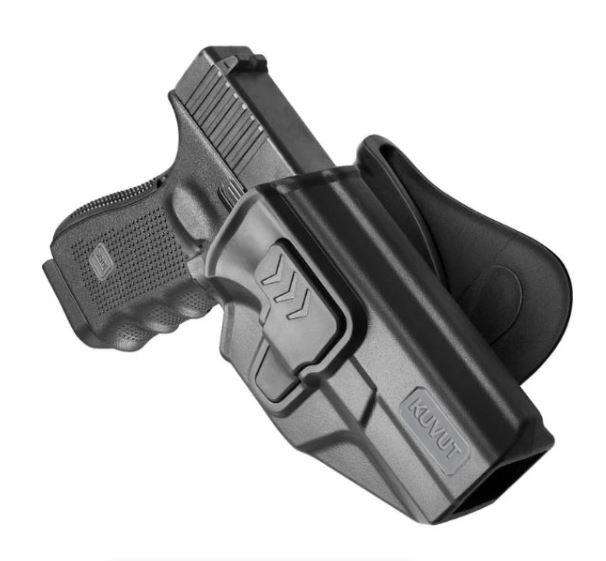 Kuvut Glock 19 OWB Holster - Adjustable Paddle