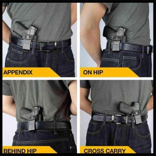 Kuvut Glock 43/43X IWB Holster - Adjustable Cant and Retention