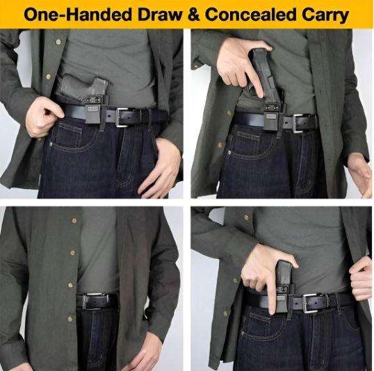 Kuvut Glock 43/43X IWB Holster - Adjustable Cant and Retention