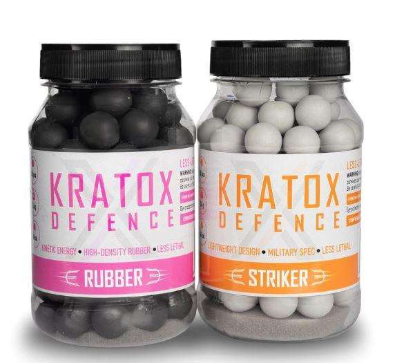 Kratox Defence Striker & Rubber Combo .68cal