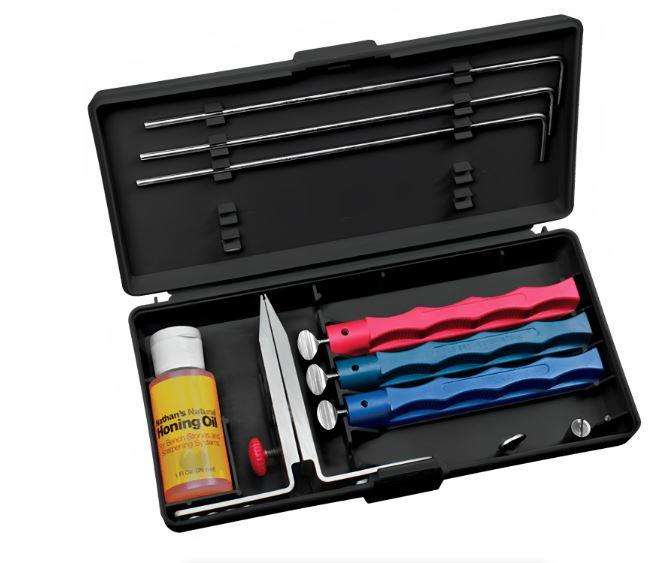 Lansky Standard 3-Hone Knife Sharpener Kit