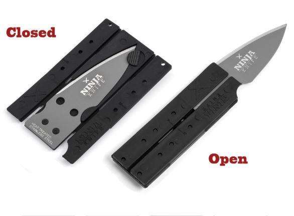 Ninja X Folding Card Knife