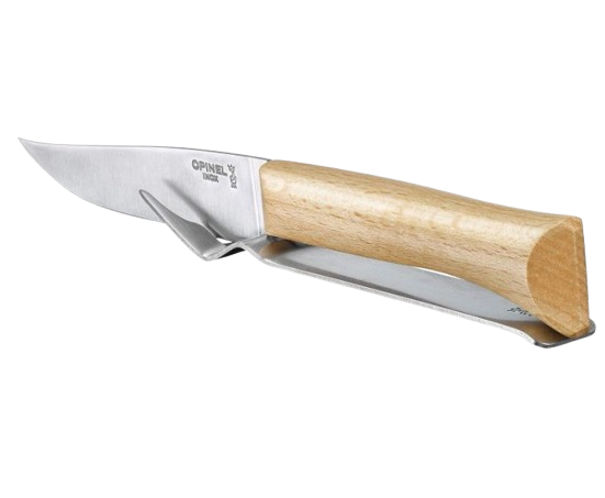 Opinel Cheese Knife and Fork Set