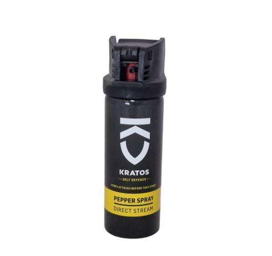 Kratos Pepper Spray 60ml - Black, Yellow