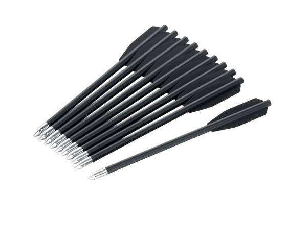 EK Archery 6.5" Plastic Pistol Crossbow Bolts - 10pk
