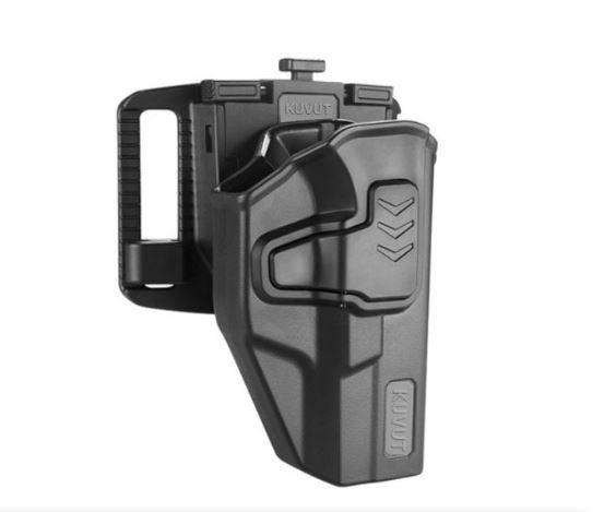 KuVut - Universal OWB Polymer Holster with Quick Release Belt Attachment