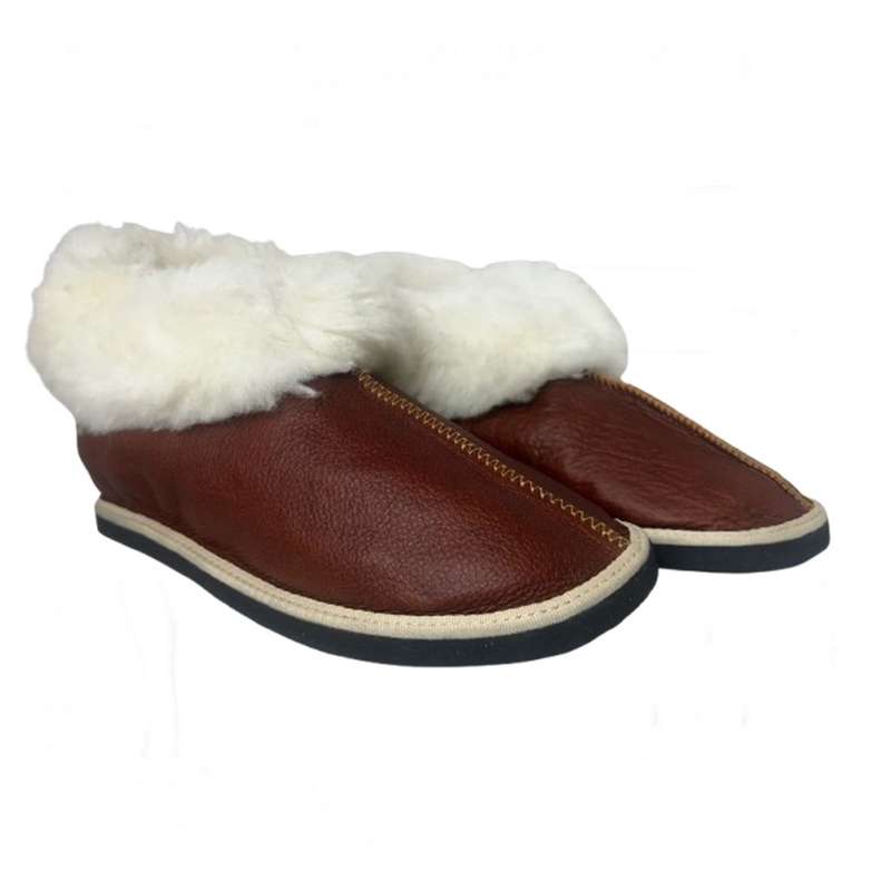 KuVut Sheepskin Slippers - Baobab - UK 6 Unisex