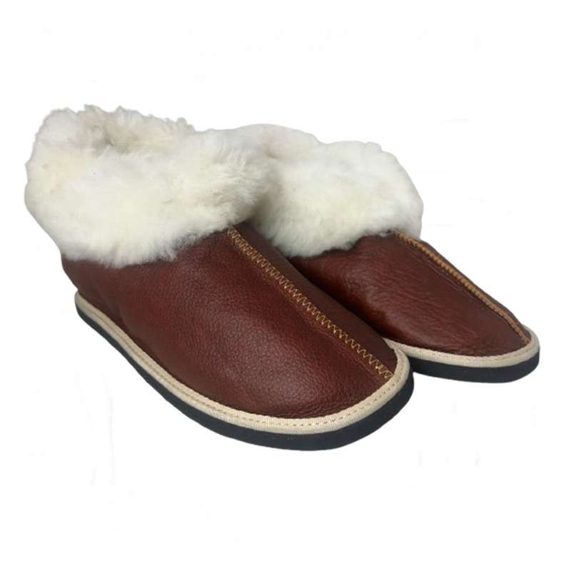 KuVut Sheepskin Slippers - Baobab - UK 6 Unisex