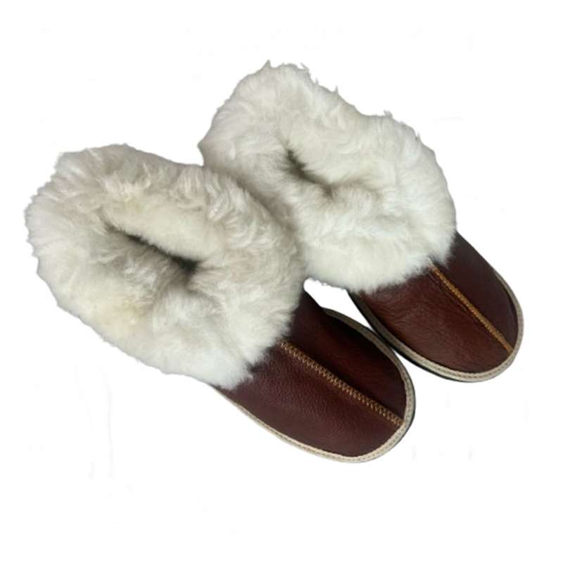 KuVut Sheepskin Slippers - Baobab - UK 6 Unisex