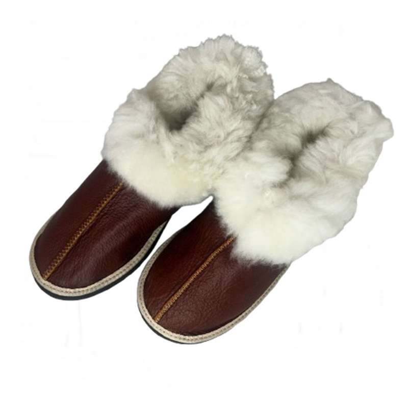 KuVut Sheepskin Slippers - Baobab - UK 6 Unisex
