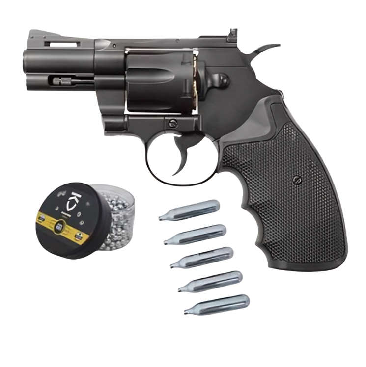 KWC Model 357 2.5" CO2 Pistol Kit