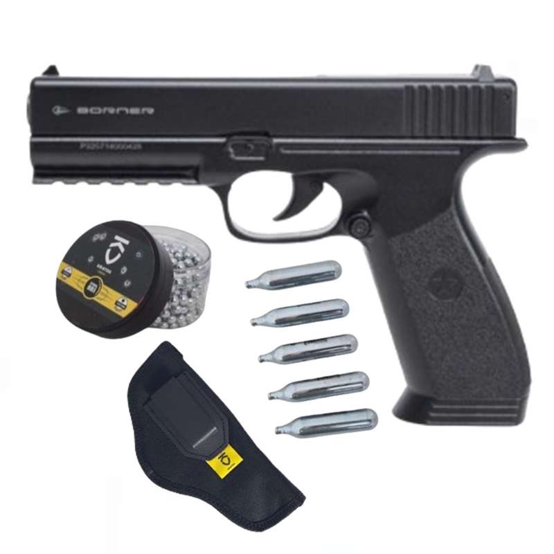 Borner 17 CO2 Pistol Kit 2
