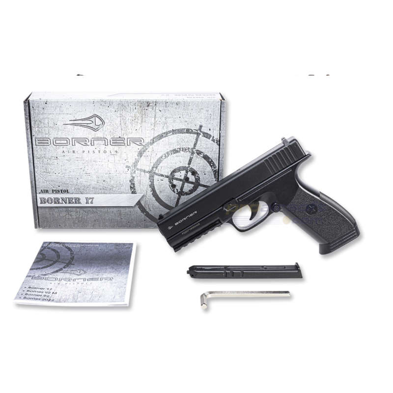 Borner 17 CO2 Pistol Kit 2