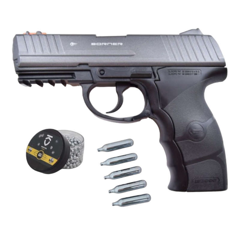 Borner W3000 CO2 Pistol Kit