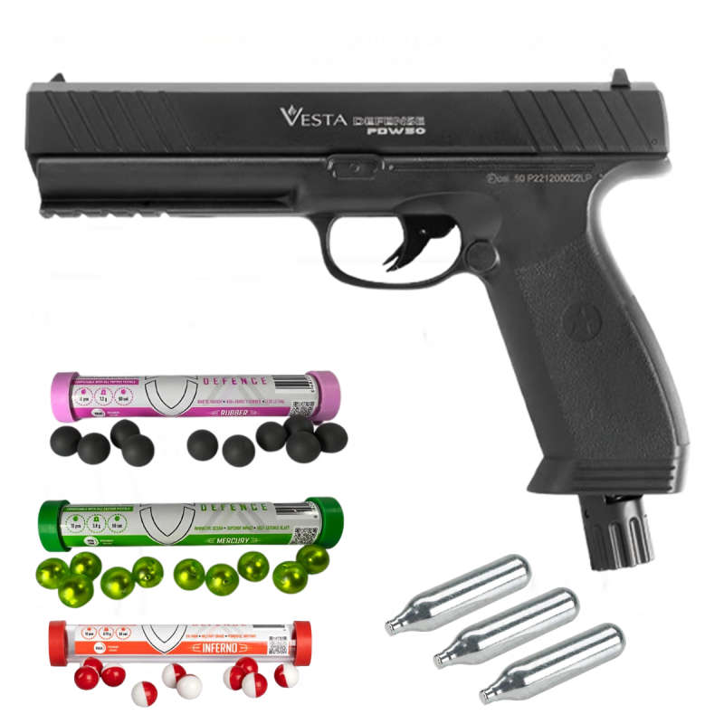 VESTA Defense PDW .50 - Rubber & Mercury Combo