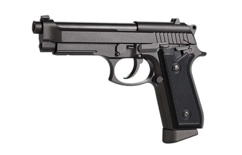 KWC PT92 Full Metal Gas Pistol 4.5mm Blowback - Semi & Full Auto, 4.5mm